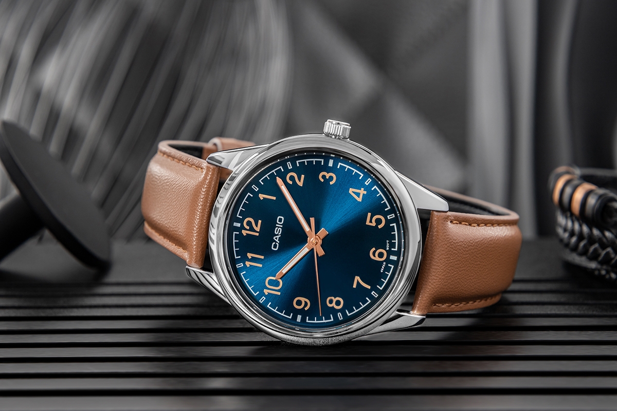 Zegarek Męski CASIO MTP-V005L-2B4UDF + BOX Zegarek Męski CASIO MTP-V005L-2B4UDF + BOX