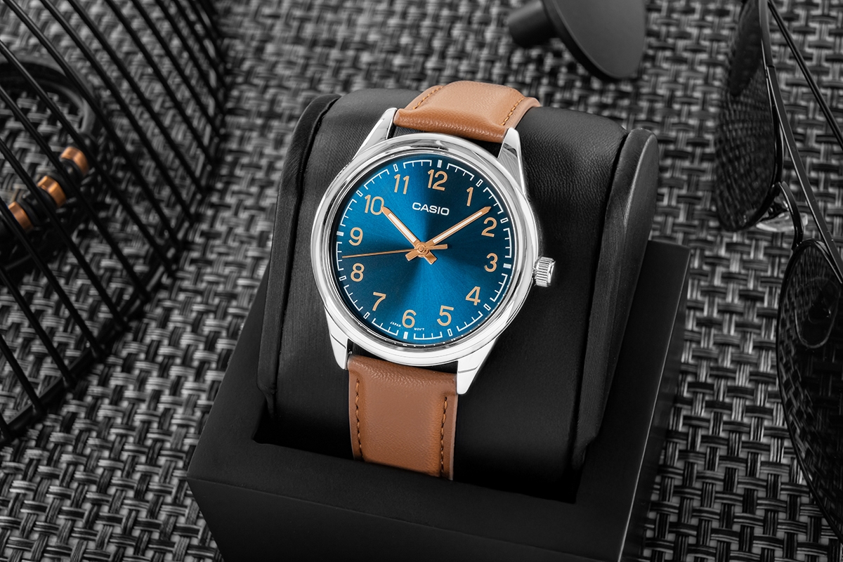 Zegarek Męski CASIO MTP-V005L-2B4UDF + BOX Zegarek Męski CASIO MTP-V005L-2B4UDF + BOX