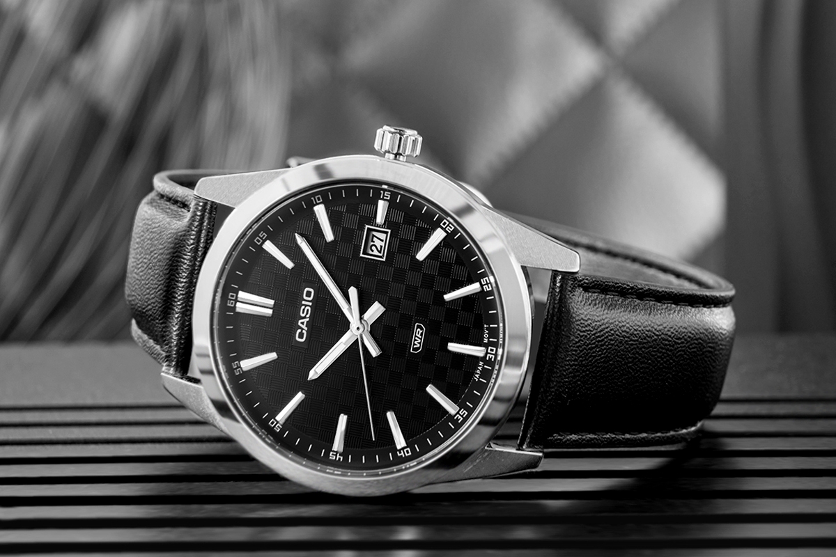 Zegarek Męski CASIO MTP-VD03L-1AUDF + BOX Zegarek Męski CASIO MTP-VD03L-1AUDF + BOX