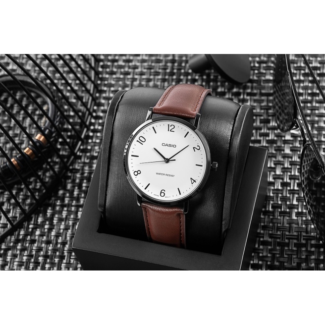 Zegarek Męski CASIO MTP-VT03BL-7BDF + BOX