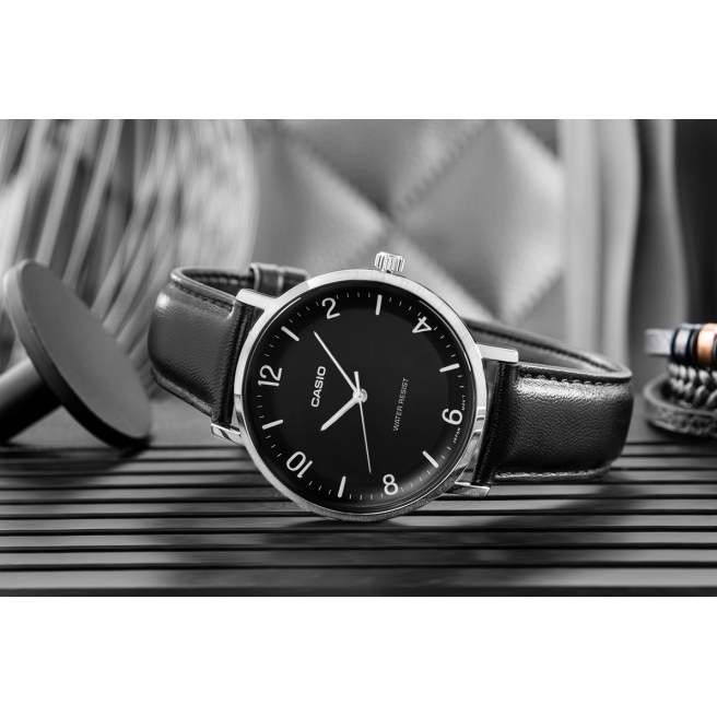 Zegarek Męski CASIO MTP-VT03L-1BDF + BOX