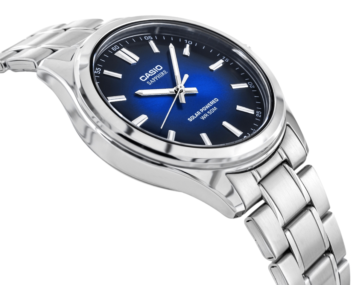 Zegarek Męski CASIO Solar MTS-RS100D-2AVDF + BOX Zegarek Męski CASIO Solar MTS-RS100D-2AVDF + BOX