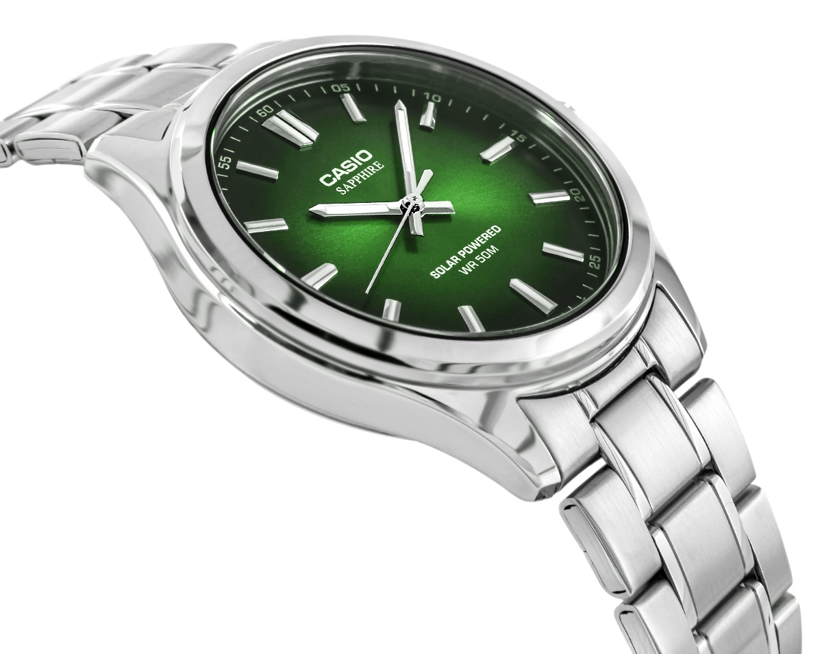 Zegarek Męski CASIO Solar MTS-RS100D-3AVDF + BOX Zegarek Męski CASIO Solar MTS-RS100D-3AVDF + BOX