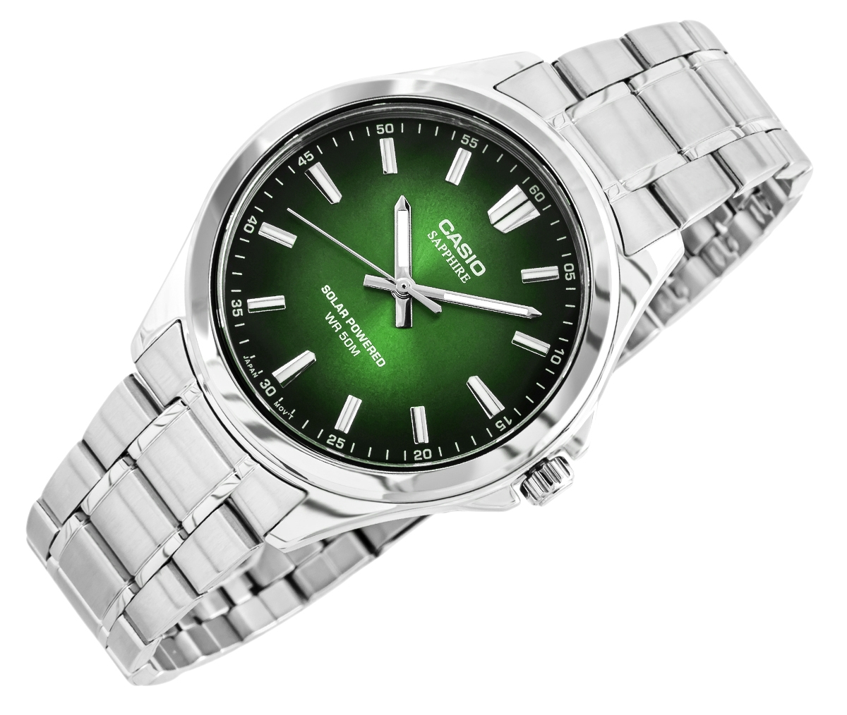 Zegarek Męski CASIO Solar MTS-RS100D-3AVDF + BOX Zegarek Męski CASIO Solar MTS-RS100D-3AVDF + BOX