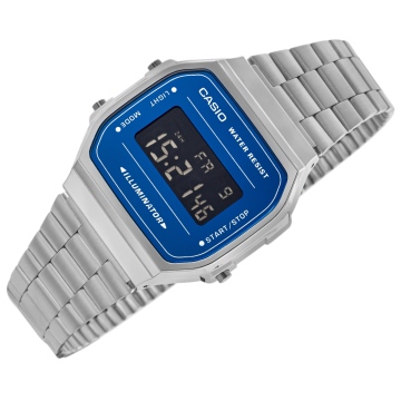 Zegarek Męski CASIO VINTAGE A168WEM-2BEF + BOX