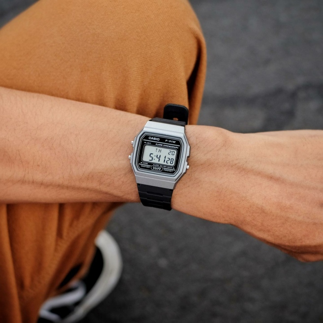 Zegarek Męski CASIO F-91WM-1BDF