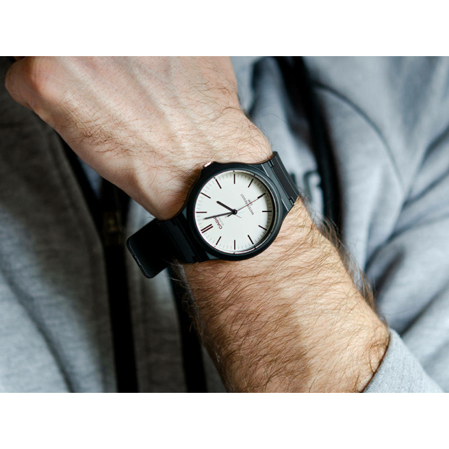 Zegarek Męski CASIO na czarnym pasku MW-240-7EVDF