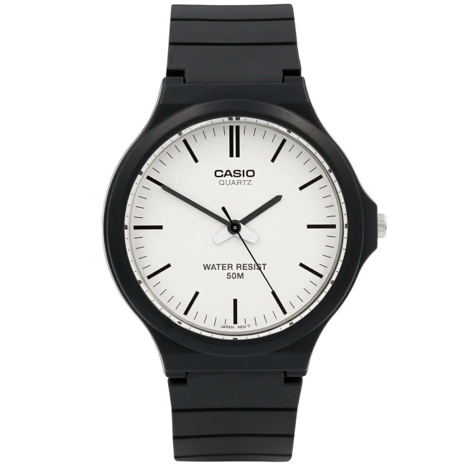 Zegarek Męski CASIO na czarnym pasku MW-240-7EVDF