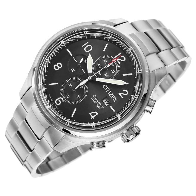 Zegarek Męski CITIZEN Super Titanium Eco-Drive CA0810-88E + BOX