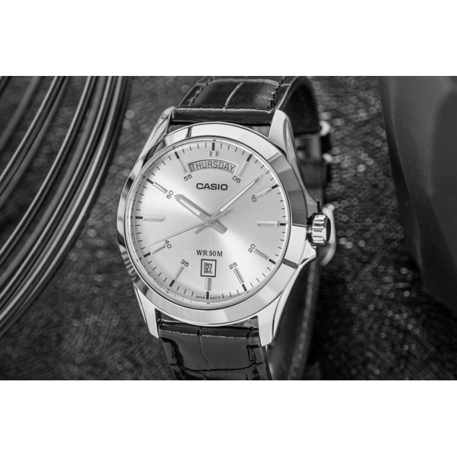 Zegarek Męski Casio MTP-1370L-1AVDF + BOX