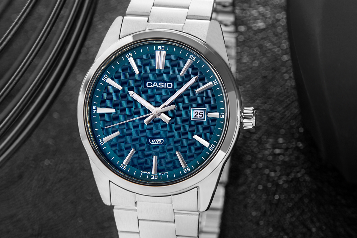 Zegarek Męski Casio MTP-VD03D-2A2UDF + BOX Zegarek Męski Casio MTP-VD03D-2A2UDF + BOX