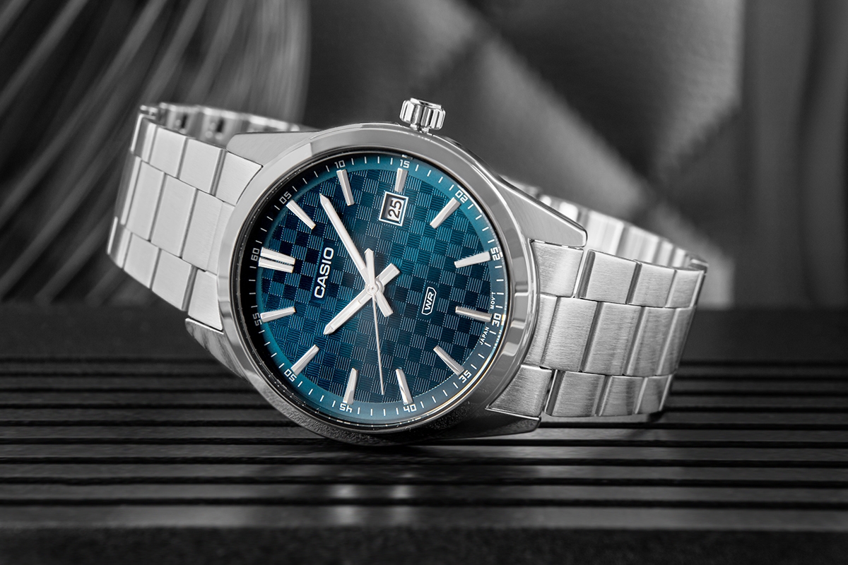 Zegarek Męski Casio MTP-VD03D-2A2UDF + BOX Zegarek Męski Casio MTP-VD03D-2A2UDF + BOX