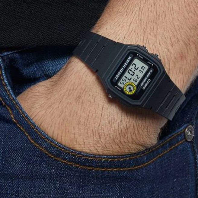 Zegarek Męski Casio VINTAGE Czarny F-94WA-8DG