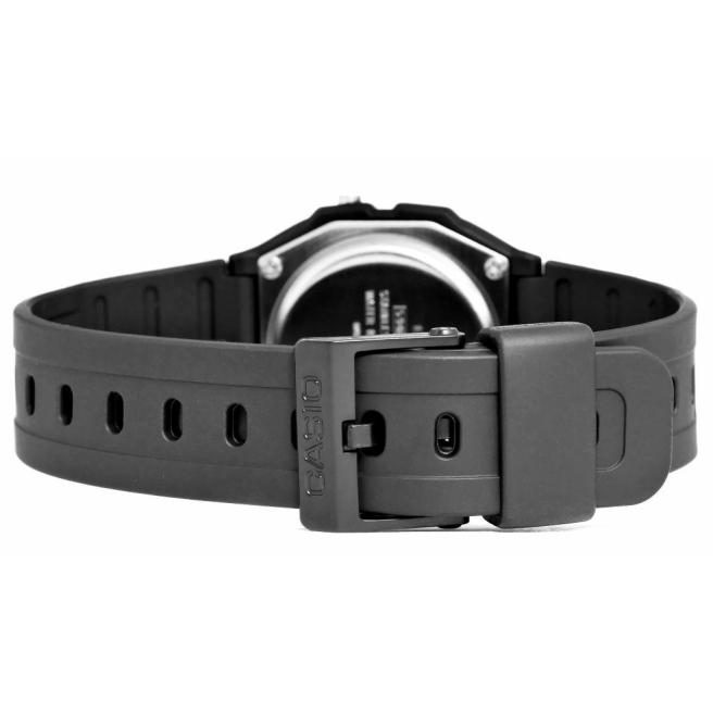 Zegarek Męski Czarny CASIO F-91W-1DG Retro Sport