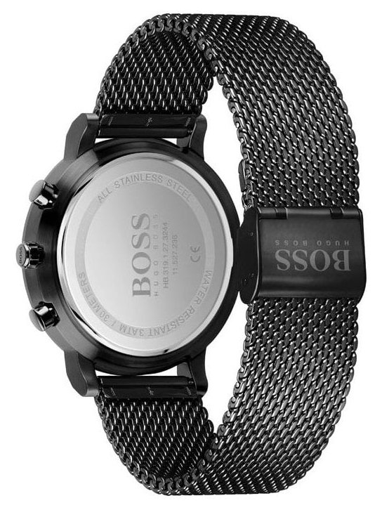 Zegarek Męski Czarny Hugo Boss Integrity 1513813 Zegarek Męski Czarny Hugo Boss Integrity 1513813