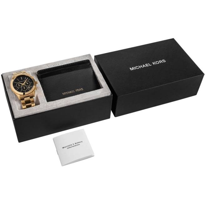 Zegarek Męski + Etui na karty MICHAEL KORS MK1076SET + BOX