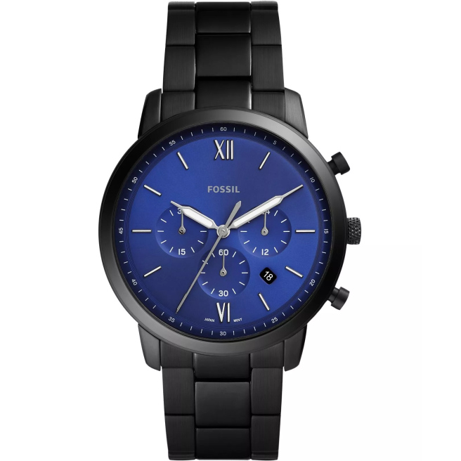 Zegarek Męski Fossil Czarny NEUTRA Chronograph FS5698