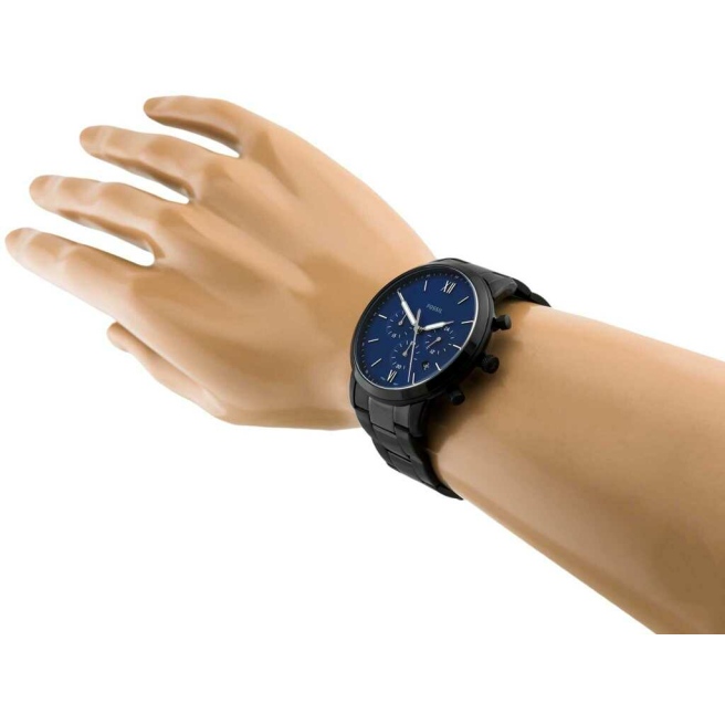 Zegarek Męski Fossil Czarny NEUTRA Chronograph FS5698