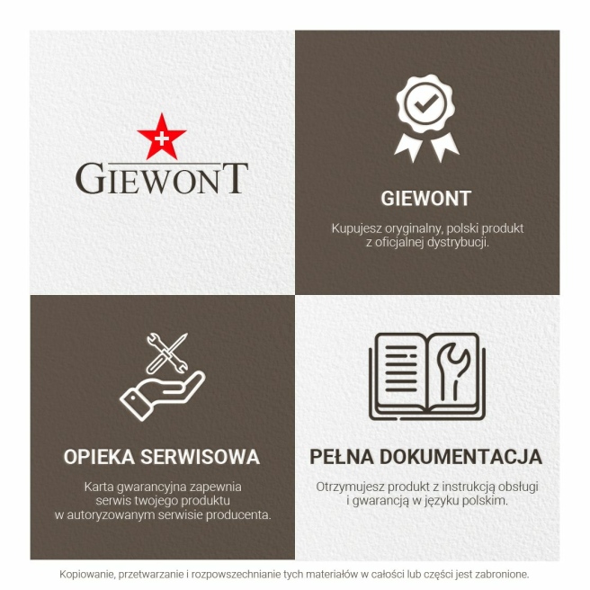 Zegarek Męski GIEWONT GW4290-2