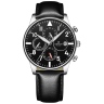 Zegarek Męski Giewont Chronograph Sapphire Czarno Niebieski GW5630-A3