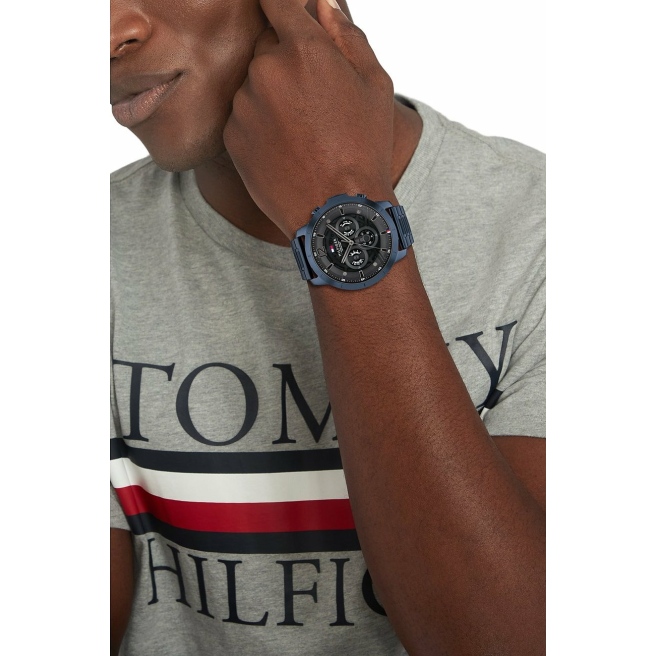 Zegarek Męski Granatowy Tommy Hilfiger LUCA 1710493