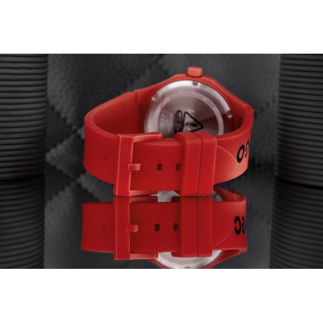 Zegarek Męski HUGO Lit For Him Red 1530346 Czerwony