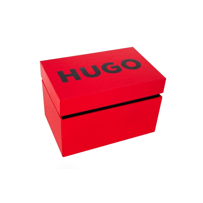 Zegarek Męski HUGO Lit For Him Black 1530343 Czarny