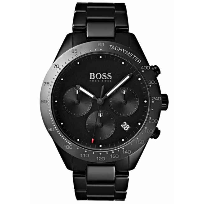 Zegarek Męski Czarny Hugo Boss TALENT 1513581 • ⌚ TwojZegarek.eu