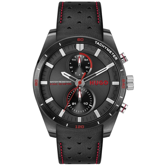 Zegarek Męski Hugo Fast 1530370 Czarny
