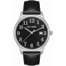Zegarek męski Paul Lorens PL20016A-1A1 na pasku czarnym, czarna tarcza