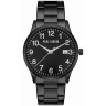 Zegarek męski Paul Lorens PL14573B2-1A5 na bransolecie czarnej, czarna tarcza