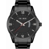 Zegarek męski Paul Lorens PL3844B3-1A5 na bransolecie czarnej, czarna tarcza