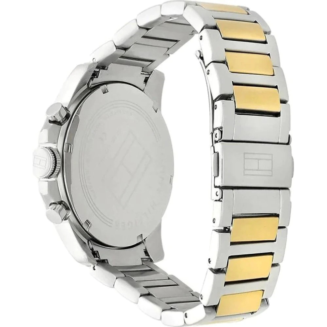 Zegarek Męski Srebrno Złoty Tommy Hilfiger DECKER 1791559