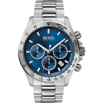 Zegarek Męski Srebrny Hugo Boss HERO 1513755