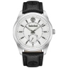 Zegarek męski Timberland Northbridge TDWGA0029704 na pasku czarnym, biała tarcza