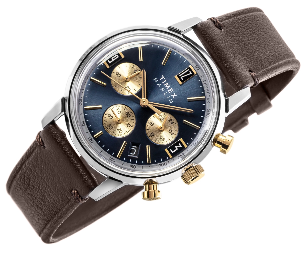 Zegarek Męski TIMEX Marlin® Chronograph Tachymeter TW2W60400 + BOX Zegarek Męski TIMEX Marlin® Chronograph Tachymeter TW2W60400 + BOX