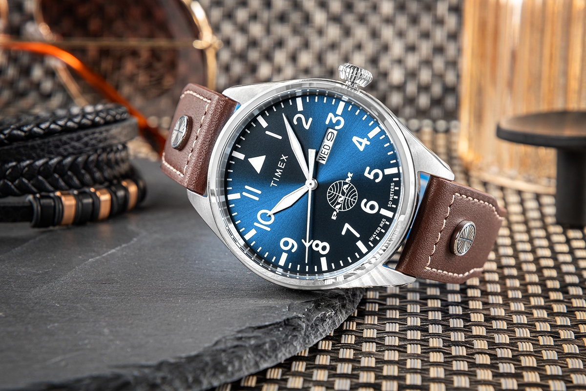 Zegarek Męski TIMEX X PAN AM® Waterbury TWG030100 + BOX Zegarek Męski TIMEX X PAN AM® Waterbury TWG030100 + BOX