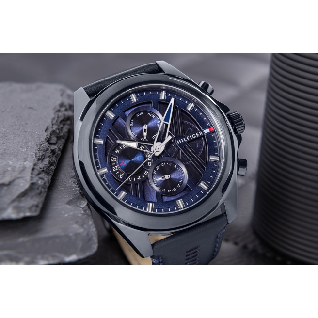Zegarek Męski Tommy Hilfiger Baker Open Heart 1710644 + BOX