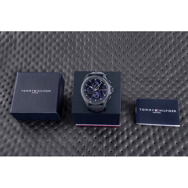 Zegarek Męski Tommy Hilfiger Baker Open Heart 1710644 + BOX