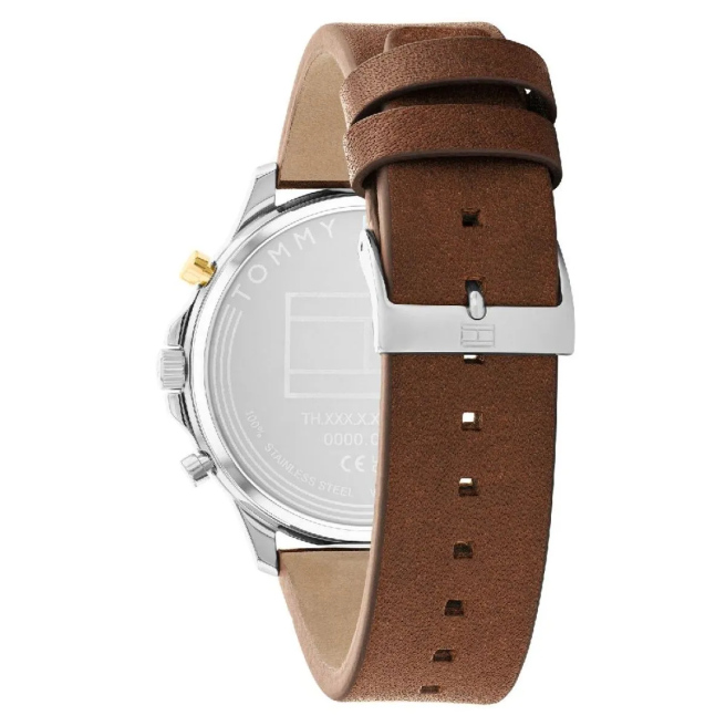 Zegarek Męski Tommy Hilfiger RYDER 1710496 Brązowy pasek