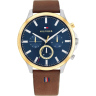 Zegarek Męski Tommy Hilfiger RYDER 1710496 Brązowy pasek