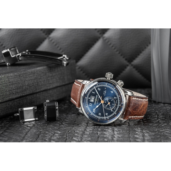 Zegarek Męski Zeppelin LZ126 Los Angeles 8644-3 + BOX