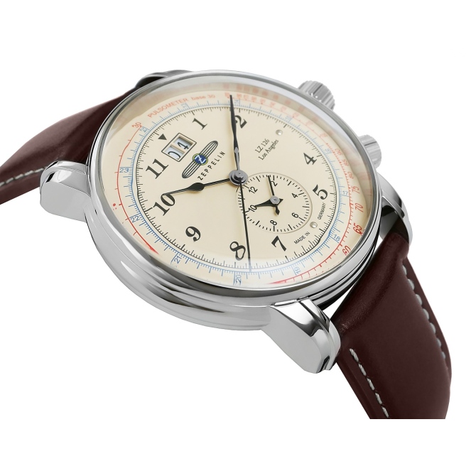 Zegarek Męski Zeppelin LZ126 Los Angeles 8644-5 + BOX