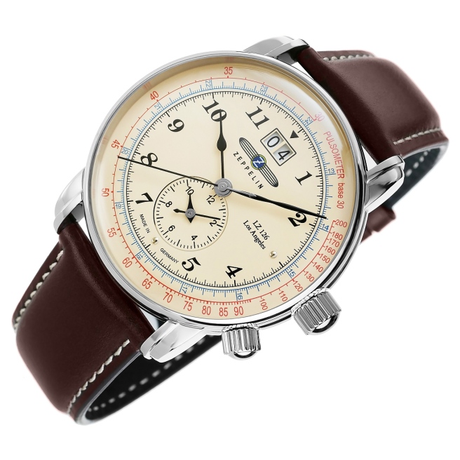 Zegarek Męski Zeppelin LZ126 Los Angeles 8644-5 + BOX