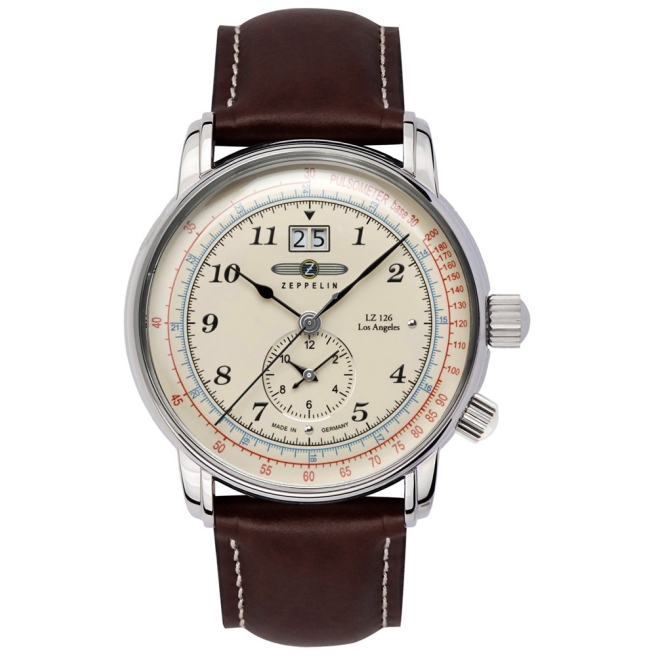 Zegarek Męski Zeppelin LZ126 Los Angeles 8644-5 + BOX