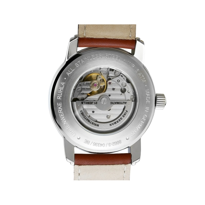 Captain Zegarek Męski Zeppelin New Captain's Line Automatic Brązowy