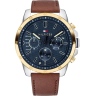 Zegarek Męski Srebrno Złoty Tommy Hilfiger DECKER 1791559