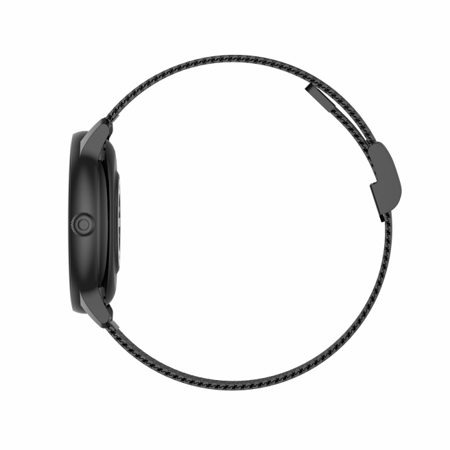 Smartwatch damski G.Rossi SW020-2 Czarna bransoleta mesh