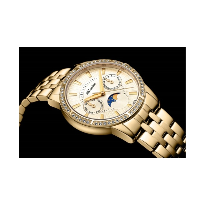 Zegarek damski Adriatica Moonphase A3601.1111QFZ
