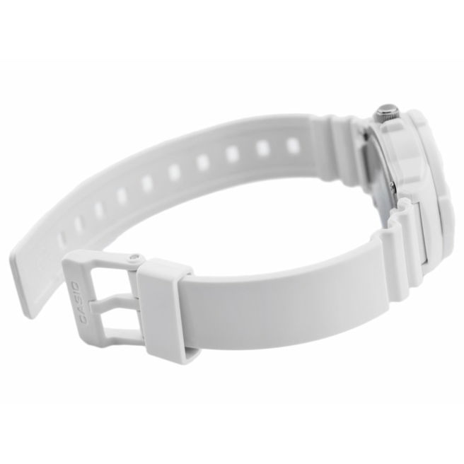 Zegarek dla dziewczynki Biały Kolorowe cyfry Casio LRW-200H-7BVDF